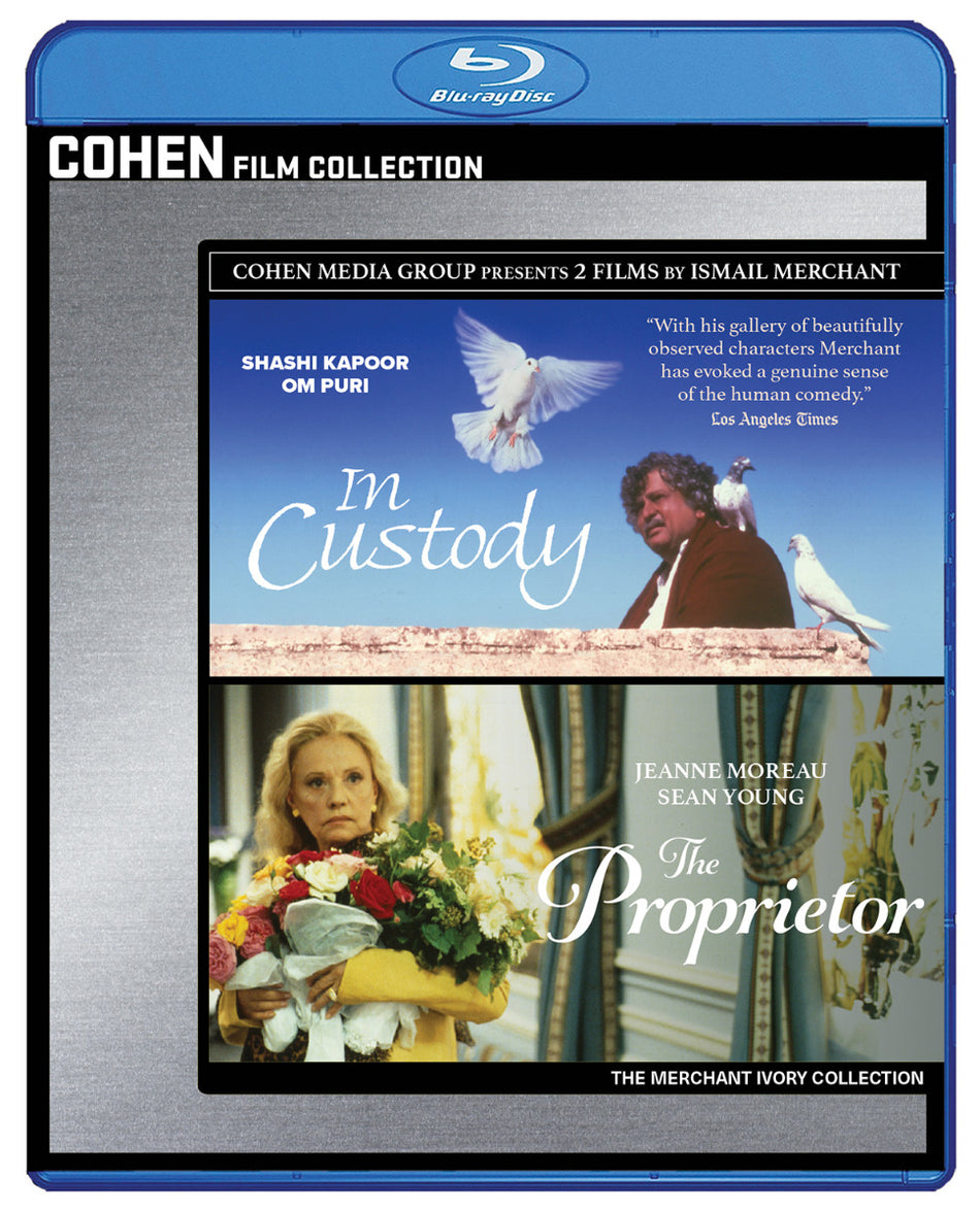 In Custody + The Proprietor: 2 Films By Ismail Merchant Bluray