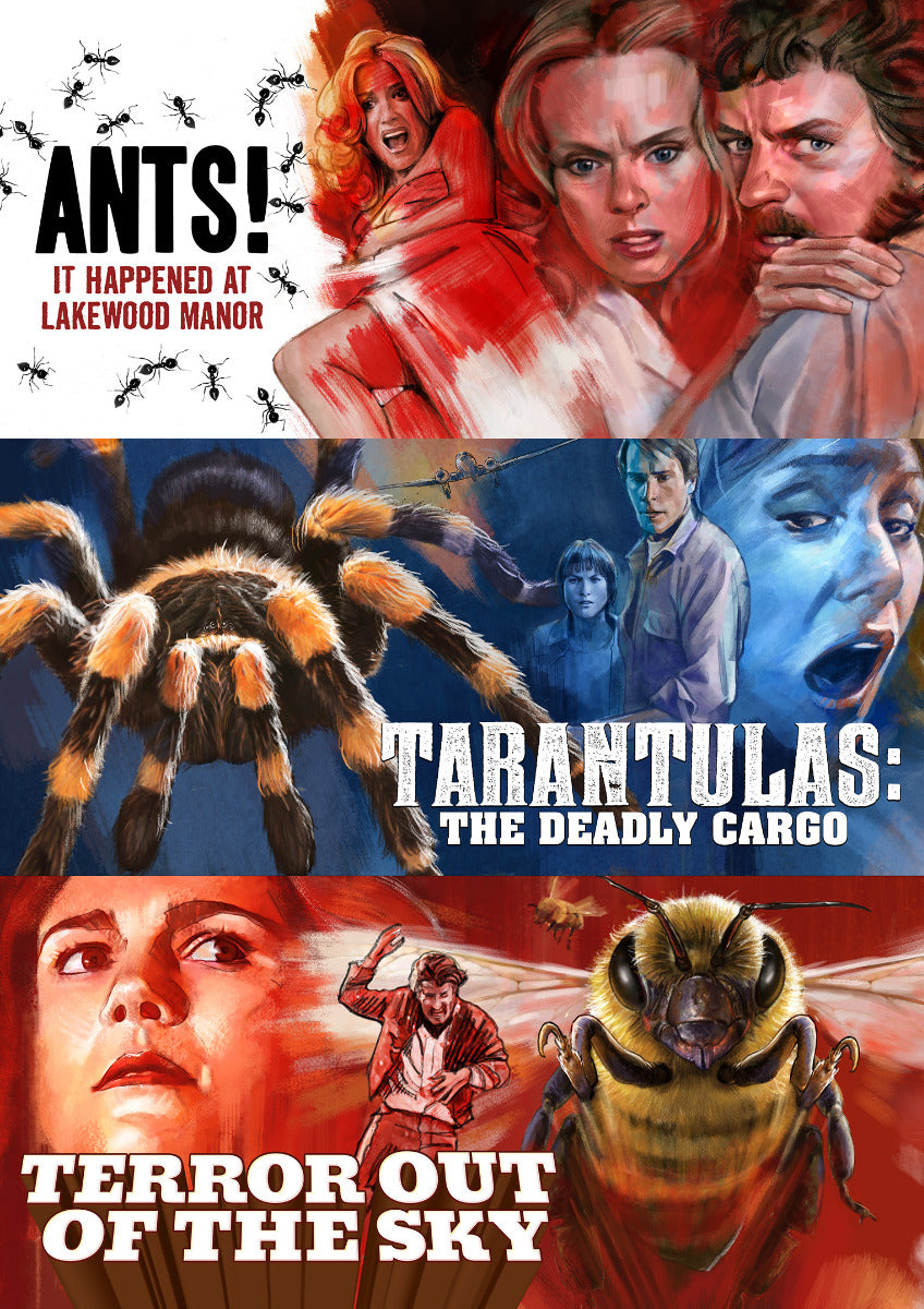 Ants! / Tarantulas: The Deadly Cargo / Terror Out Of The Sky Dvd