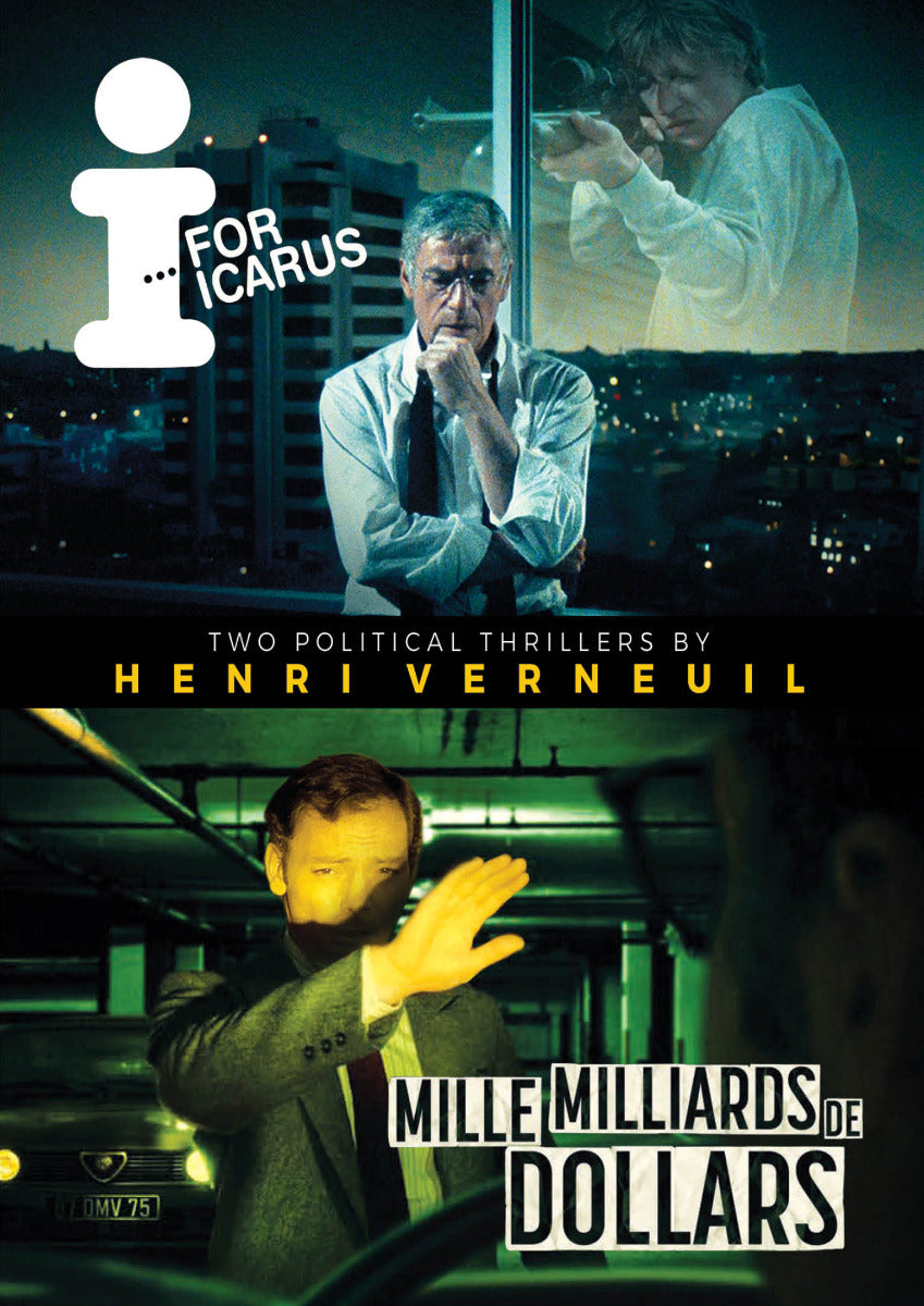 Two Political Thrillers Henri Verneuil[I For Icarus&Mille Milliards Dollars]Dvd