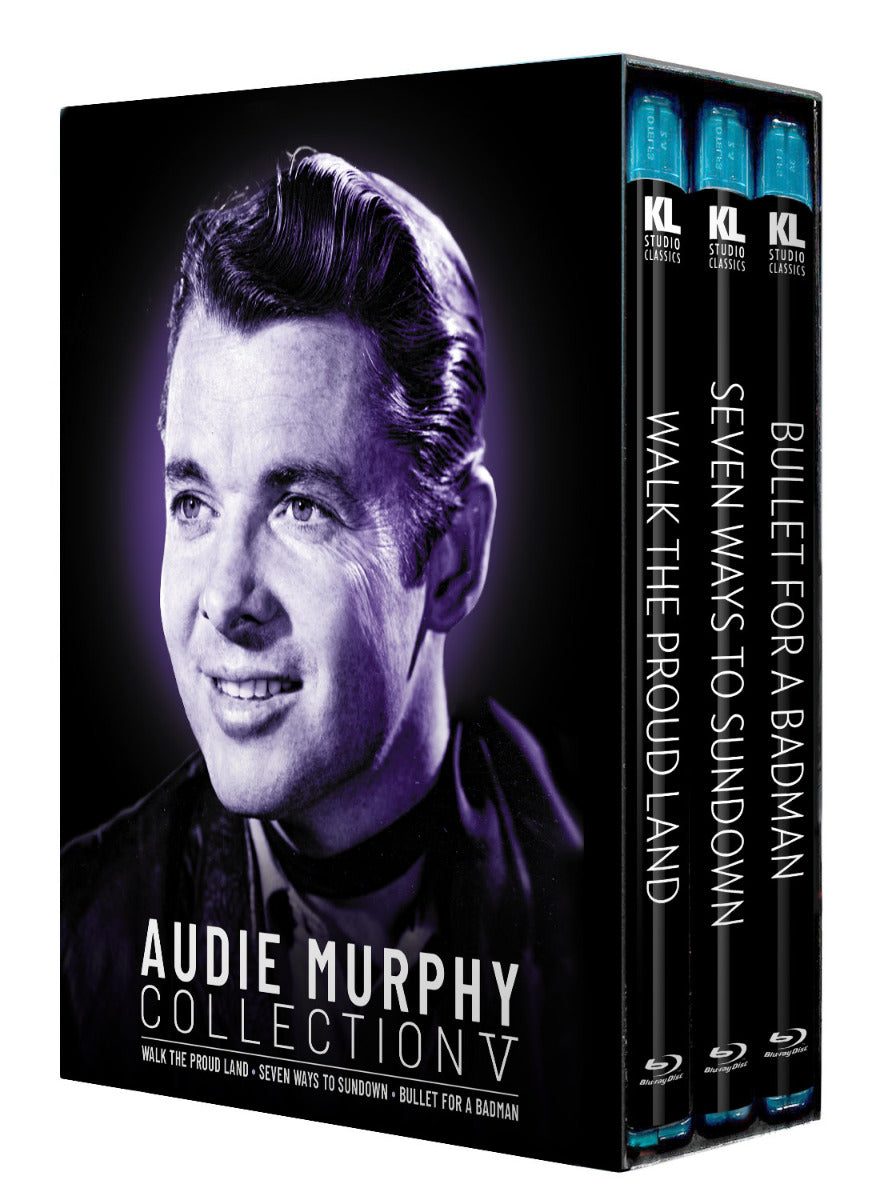 Audie Murphy Coll V[Walk The Proud Land/7 Ways From Sundown/Bullet For Badman]Bd