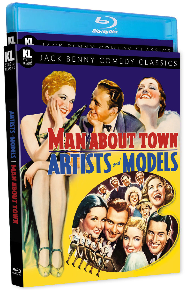 Jack Benny: Comedy Classics [Artists And Models | Man About Town] Bluray