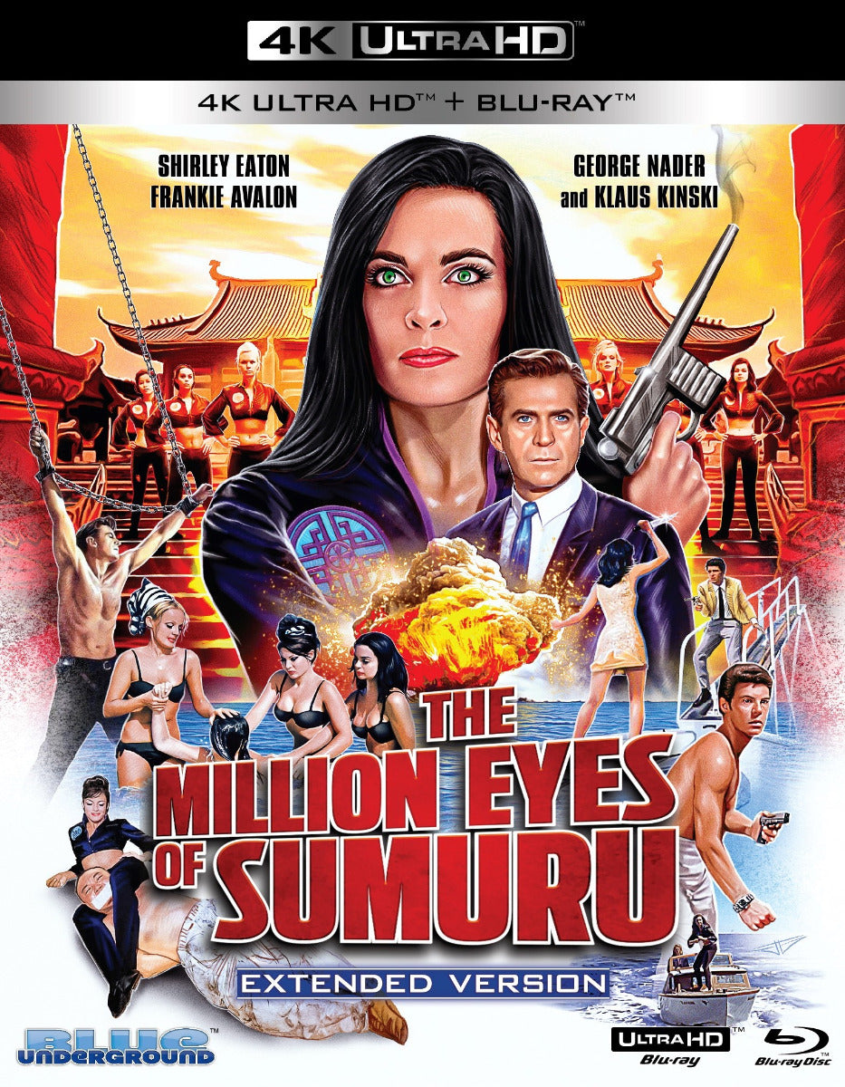 Million Eyes Of Sumuru, The (Extended Version) [4K UHD + Blu-Ray]