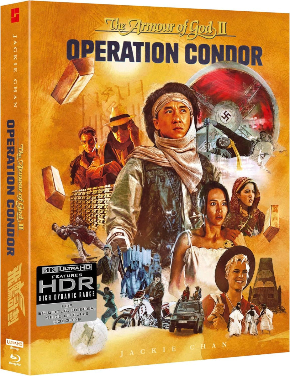 Armour Of God Ii-Operation Condor Lmt Dlx Coll Ed 4K HD+Bluray(Region B)Import