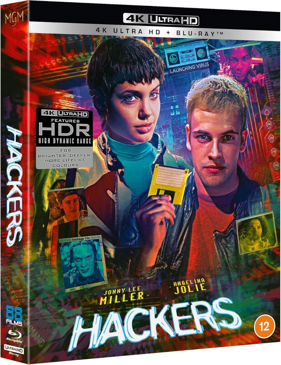 Hackers Deluxe Limited Edition 4K Ultra HD + Blu-Ray(Region B) Import