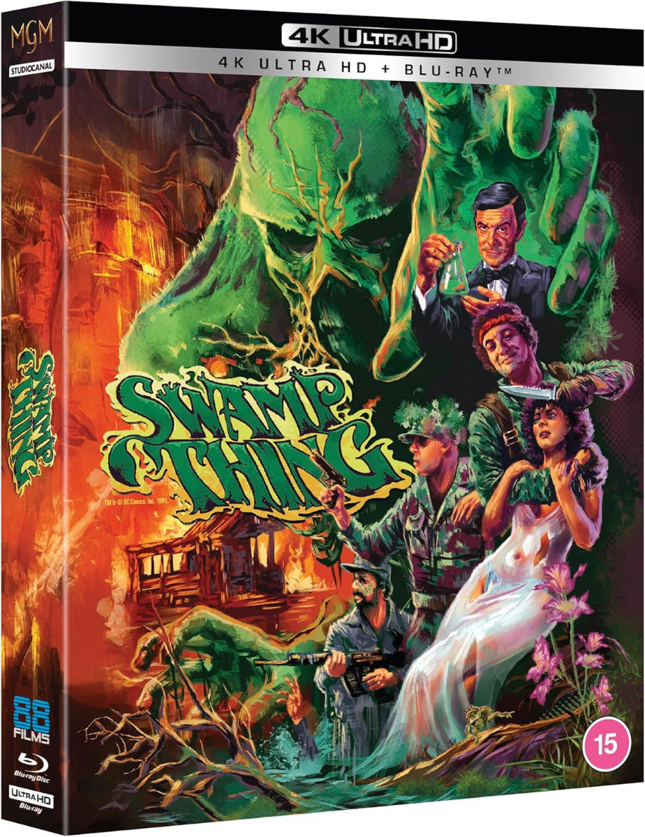 Swamp Thing Deluxe Limited Edition 4K Ultra HD + Blu-Ray (Region B) Import