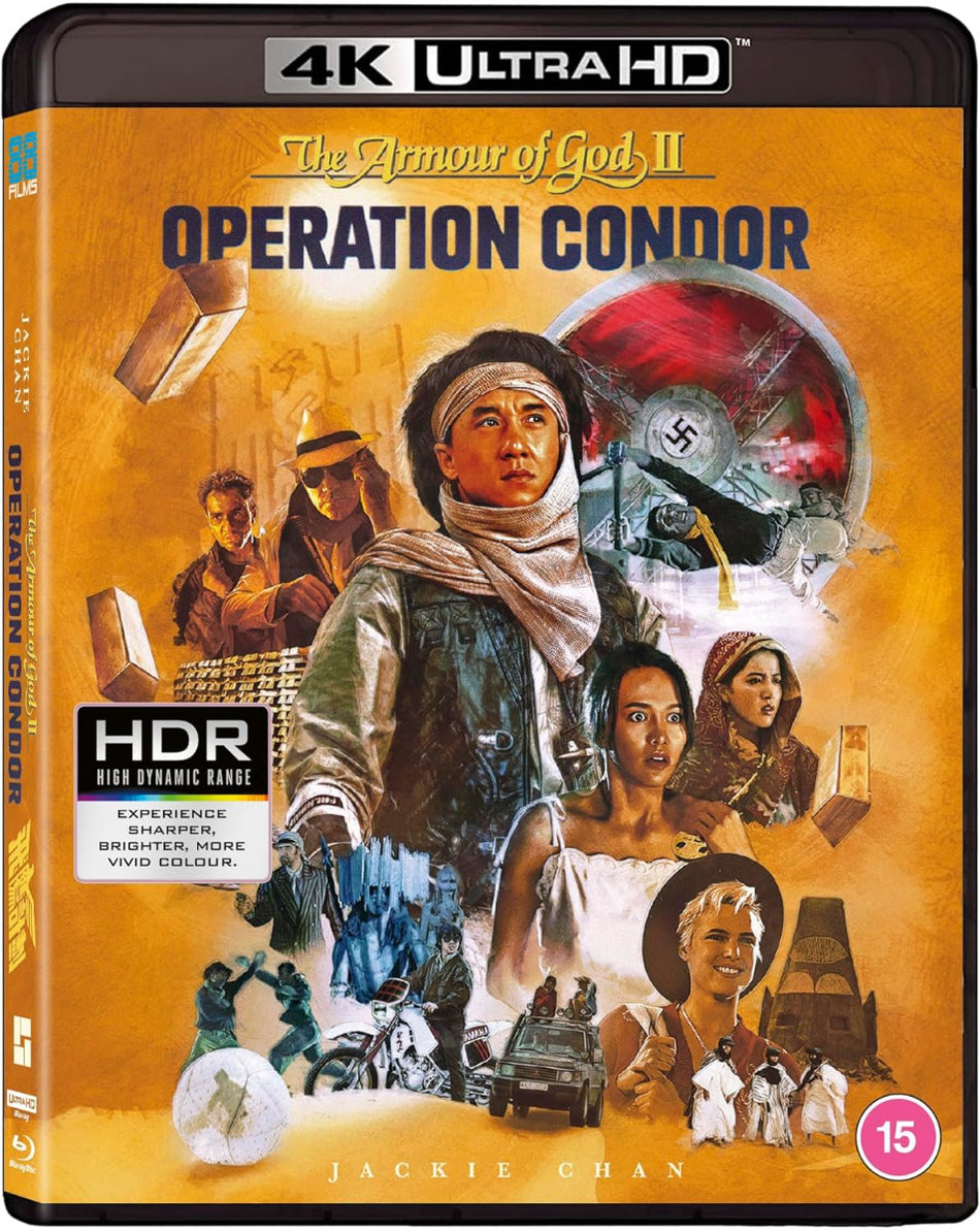 Armour Of God Ii - Operation Condor 4K Ultra HD + Blu-Ray (Region B) Import