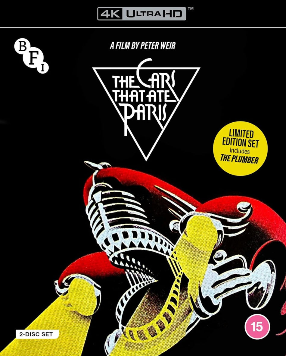 Cars That Ate Paris 4K Ultra HD + Blu-Ray (Region B) Import