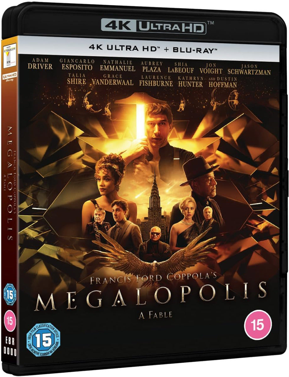 Megalopolis 4K Ultra HD + Bluray (Region B) Import