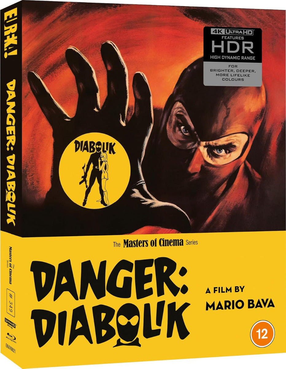 Danger - Diabolik Limited Edition 4K Ultra HD + Blu-Ray (Region B) Import