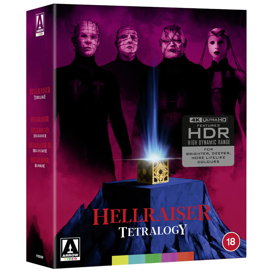 Hellraiser Tetralogy 4K Ultra HD Import