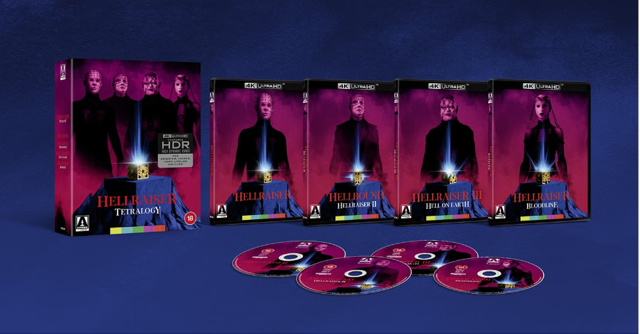 Hellraiser Tetralogy 4K Ultra HD Import