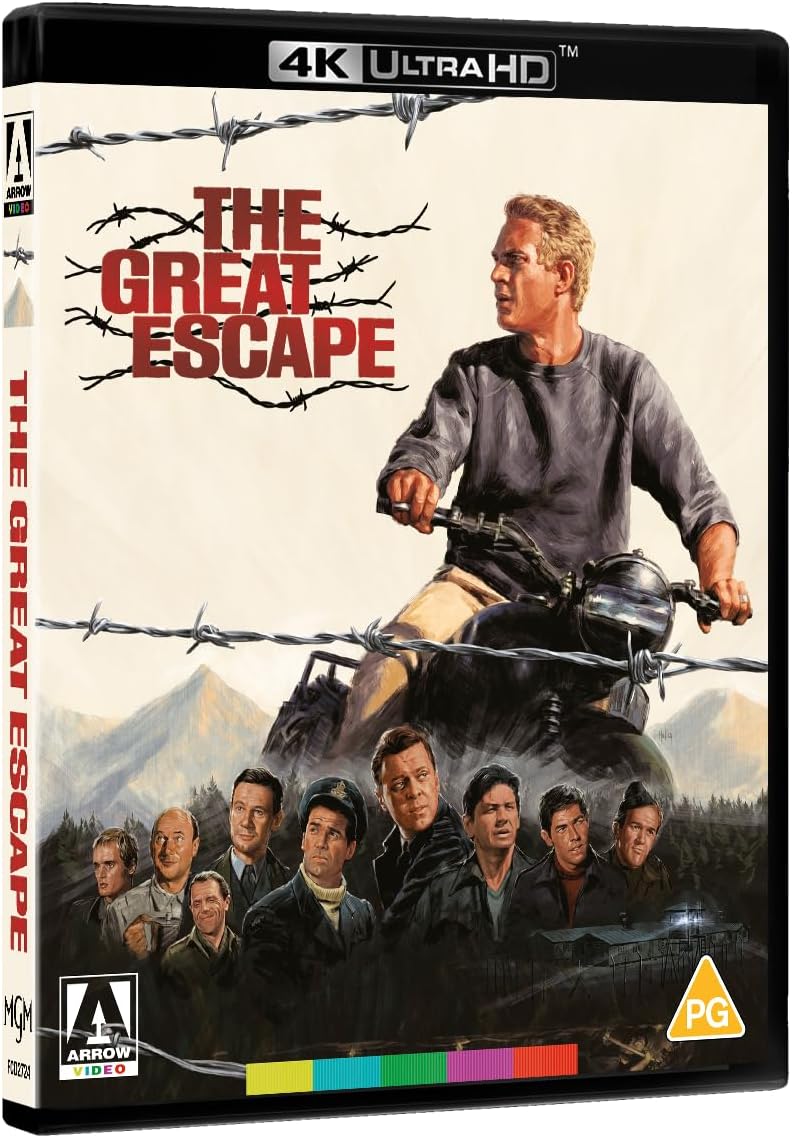 Great Escape 4K Ultra HD + Bluray (Region B) Import