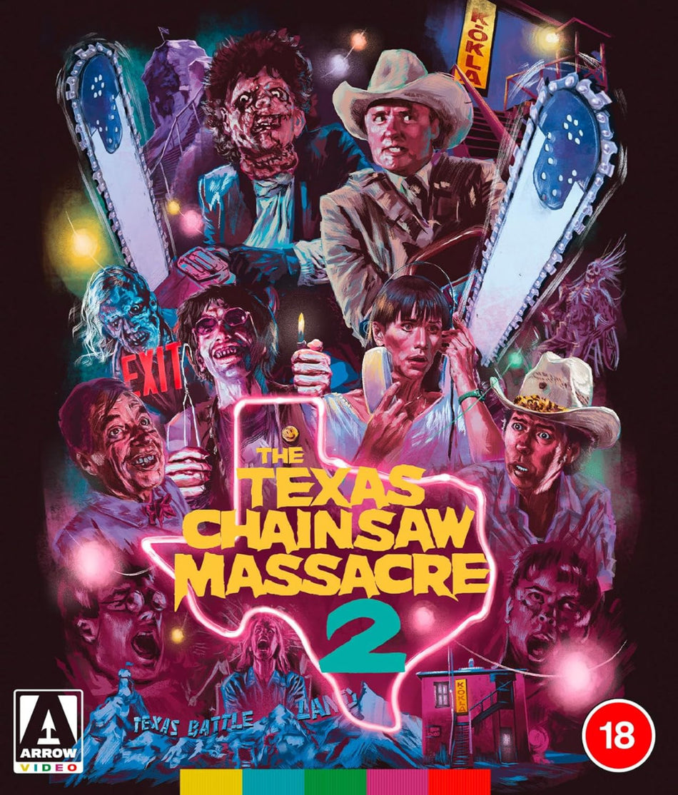 Texas Chainsaw Massacre 2 4K Ultra HD + Bluray (Region B) Import