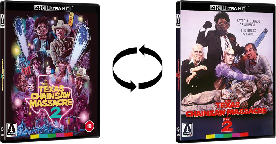 Texas Chainsaw Massacre 2 4K Ultra HD + Bluray (Region B) Import