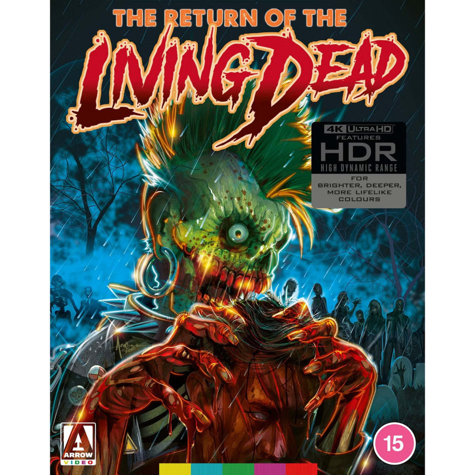 Return Of The Living Dead Limited Edition 4K Ultra HD + Bluray (Region B) Import