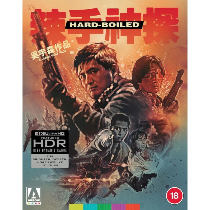 Hard Boiled 4K Ultra Hd + Bluray (Region B) Standard Edition Import