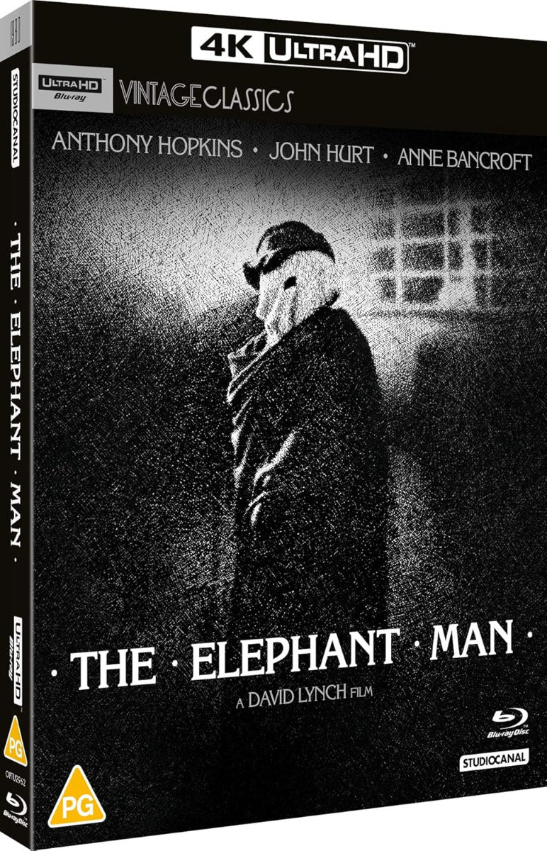 Elephant Man 4K Ultra HD + Blu-Ray Region B Bluray Import