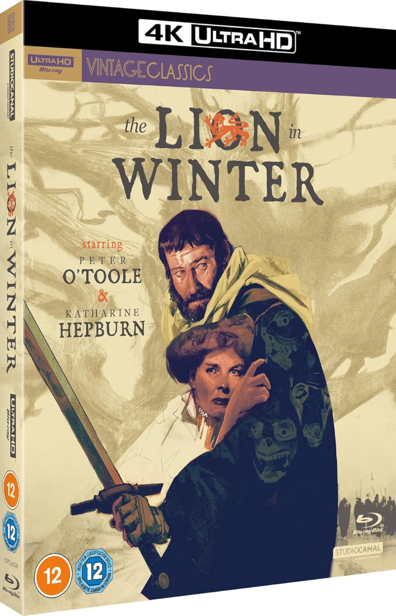 Lion In Winter 4K Ultra HD + Bluray (Region B) Import