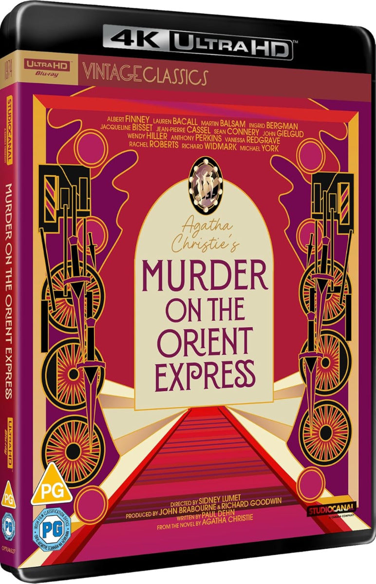 Agatha Christies - Murder On The Orient Express (1974) 4K Ultra HD Import