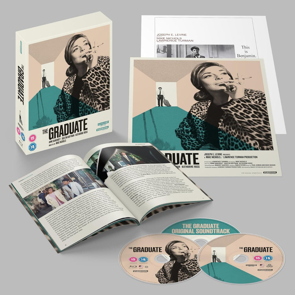 Graduate Limited Collectors Edition 4K Ultra + Blu-Ray(Region B) Import