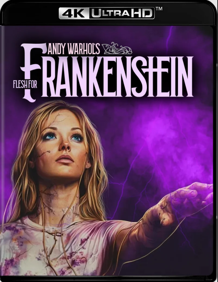 Flesh For Frankenstein (1973) Limited Edition 4K Ultra HD Import