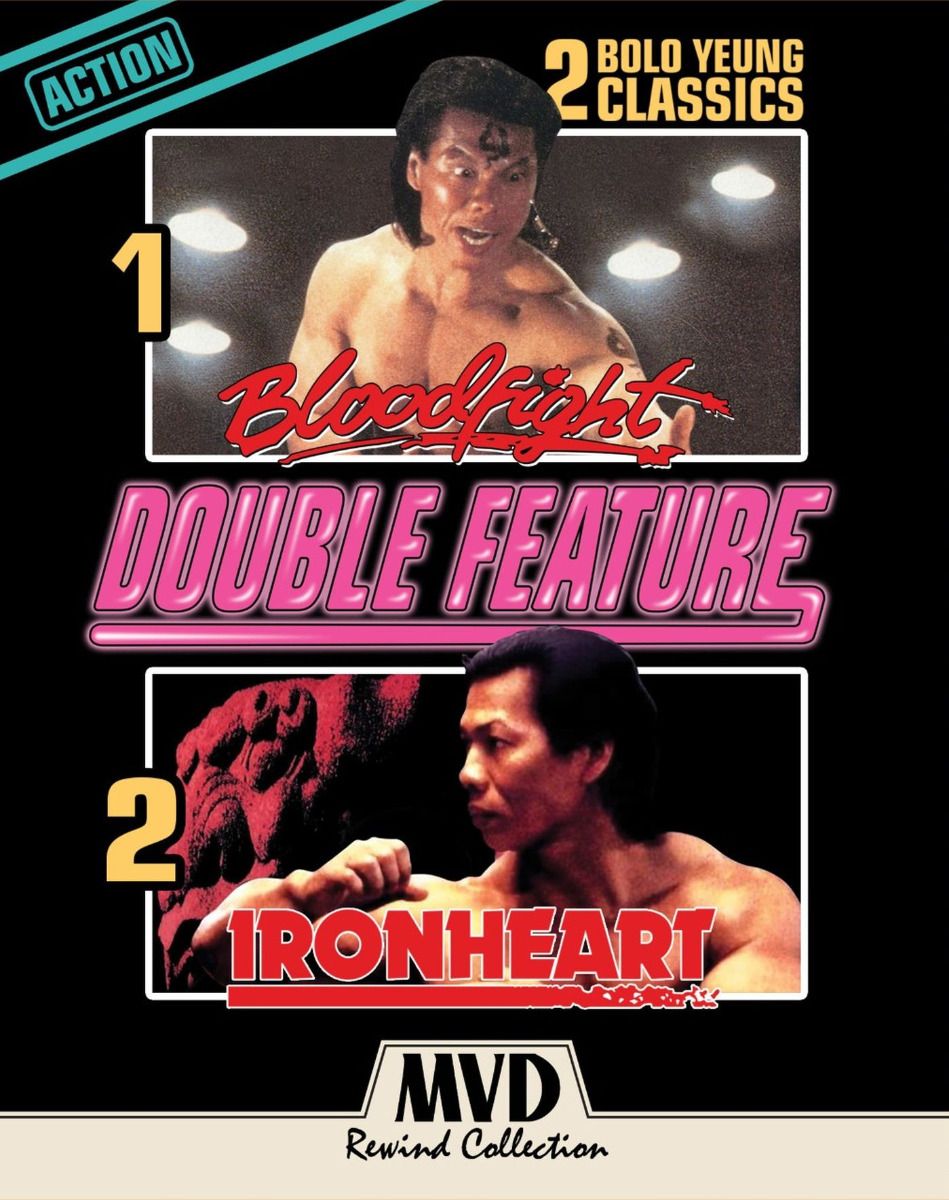 Bloodfight + Ironheart (Bolo Yeung Double Feature) Bluray