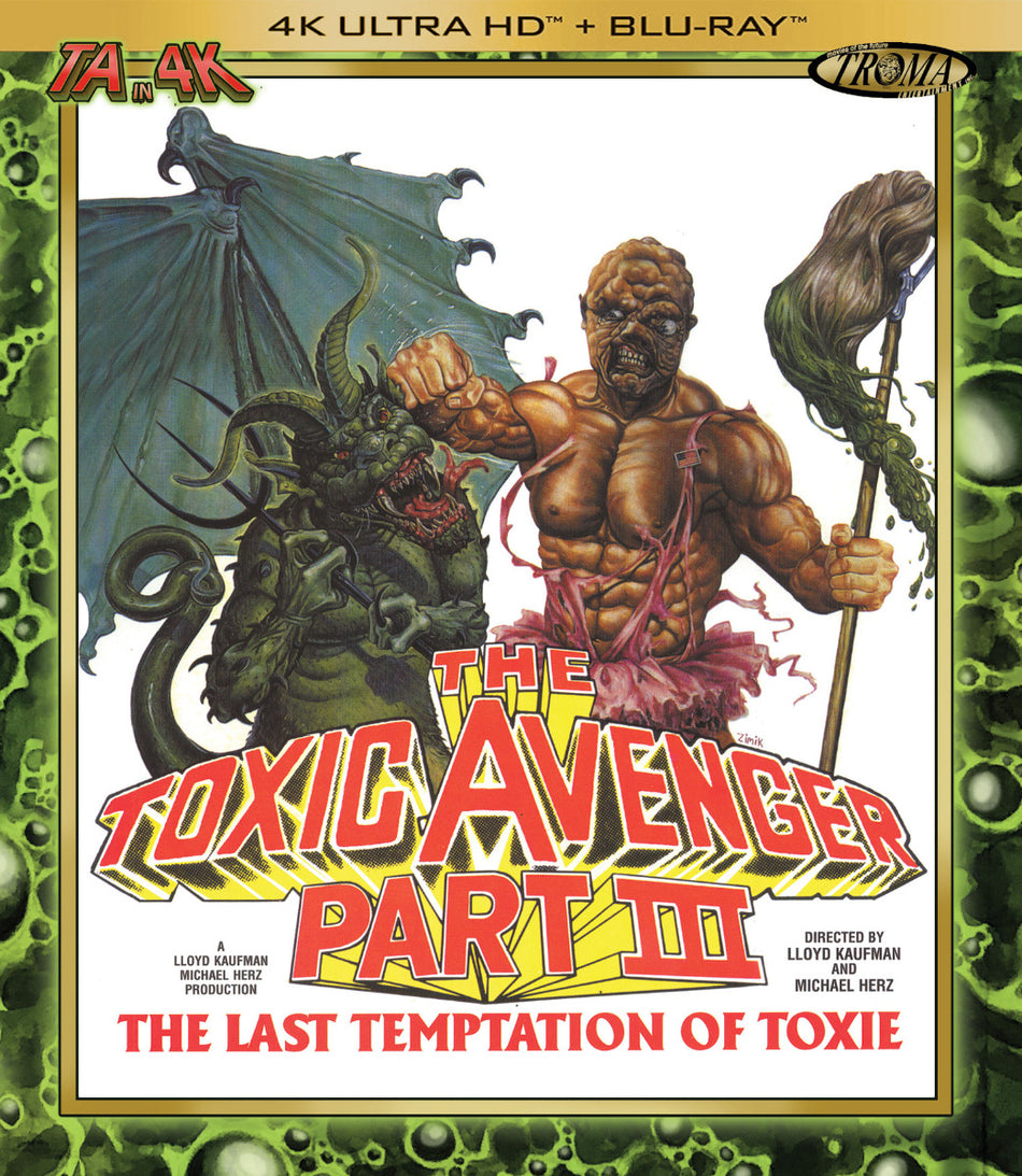 Toxic Avenger Part Iii: The Last Temptation Of Toxie [4K Ultra HD + Sp Ed Blu]