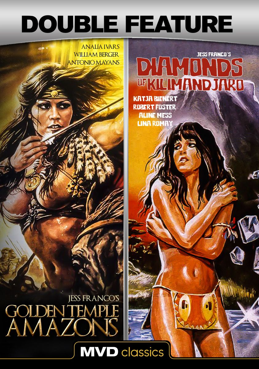 Golden Temple Amazons/Diamonds Of Kilimanjaro (Jess Franco Double Feature) Dvd