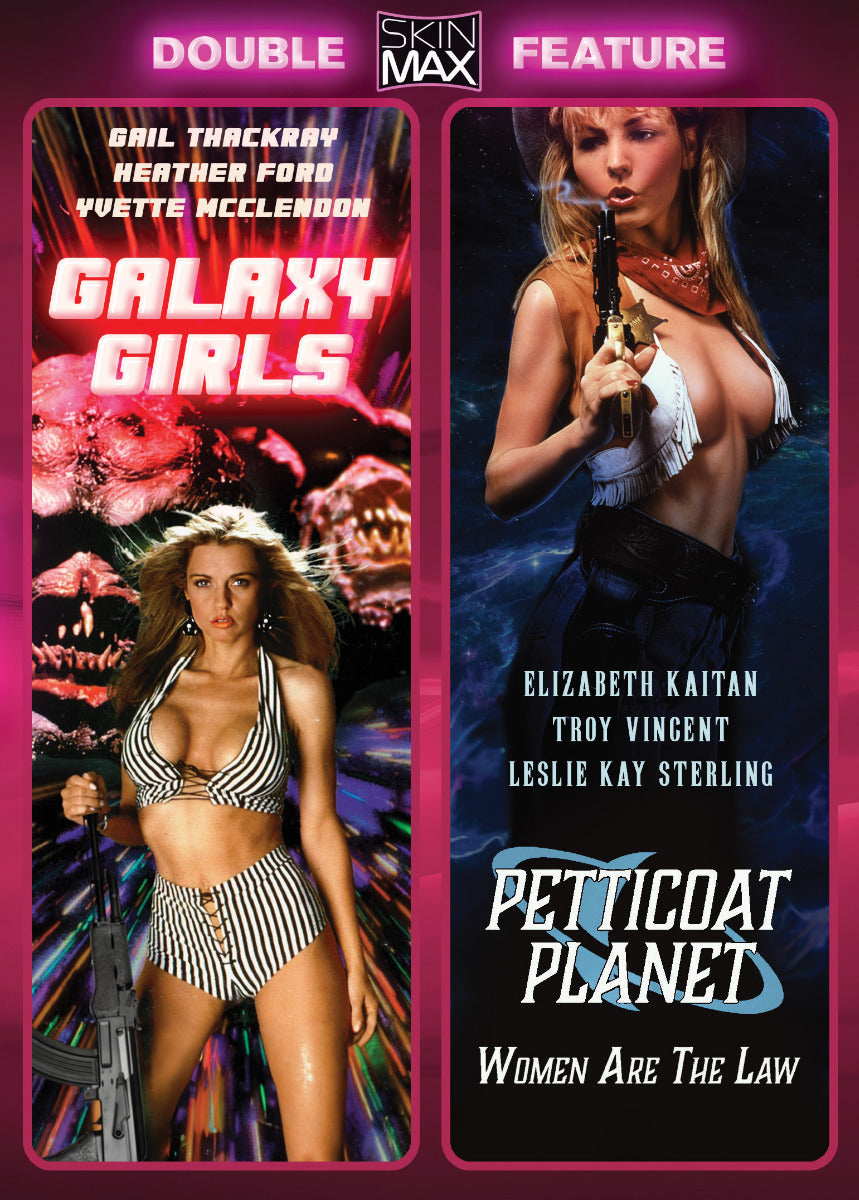 Galaxy Girls + Petticoat Planet [Skinmax Double Feature] Dvd