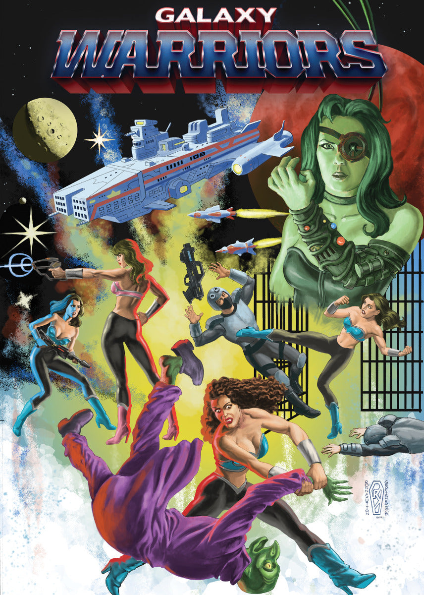 Galaxy Warriors Dvd