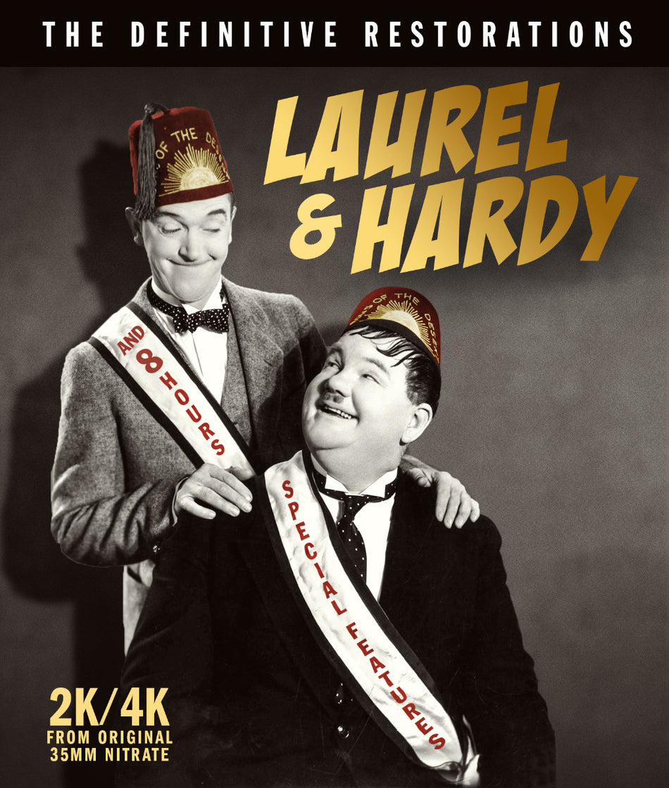 Laurel & Hardy: The Definitive Restorations (Limited Reissue) Blu-Ray
