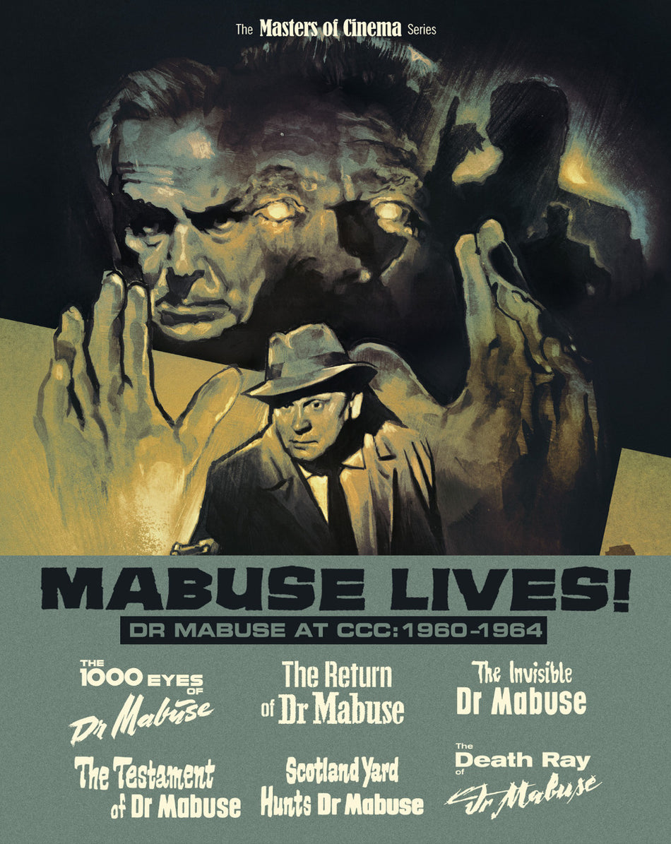 Mabuse Lives! Dr Mabuse At Ccc: 1960-1964 Bluray Limited Edition