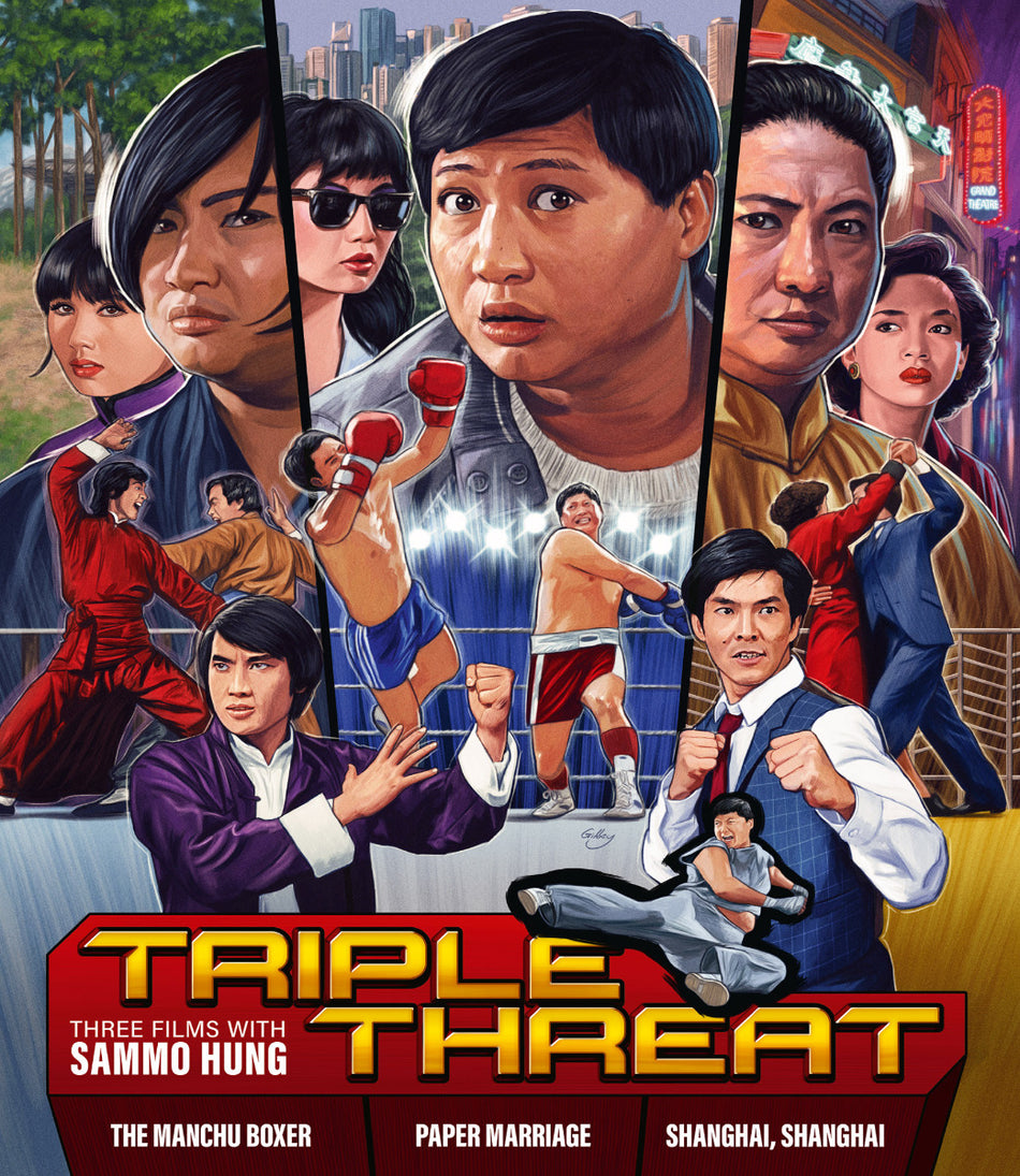 Triple Threat: Three Films With Sammo Hung Blu-Ray