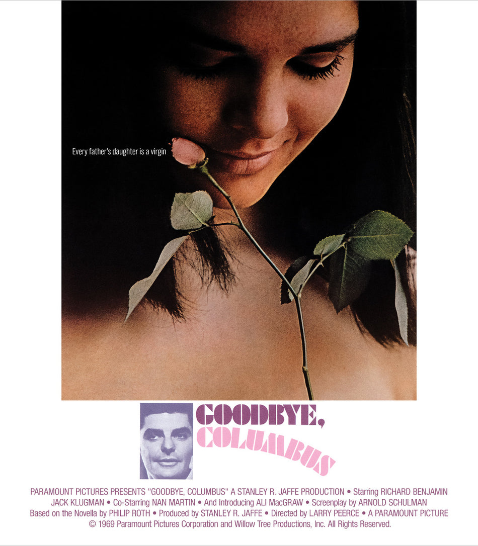Goodbye, Columbus Bluray