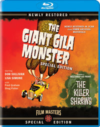 Giant Gila Monster (1959) With Bonus Film, The Killer Shrews (1959) Bluray