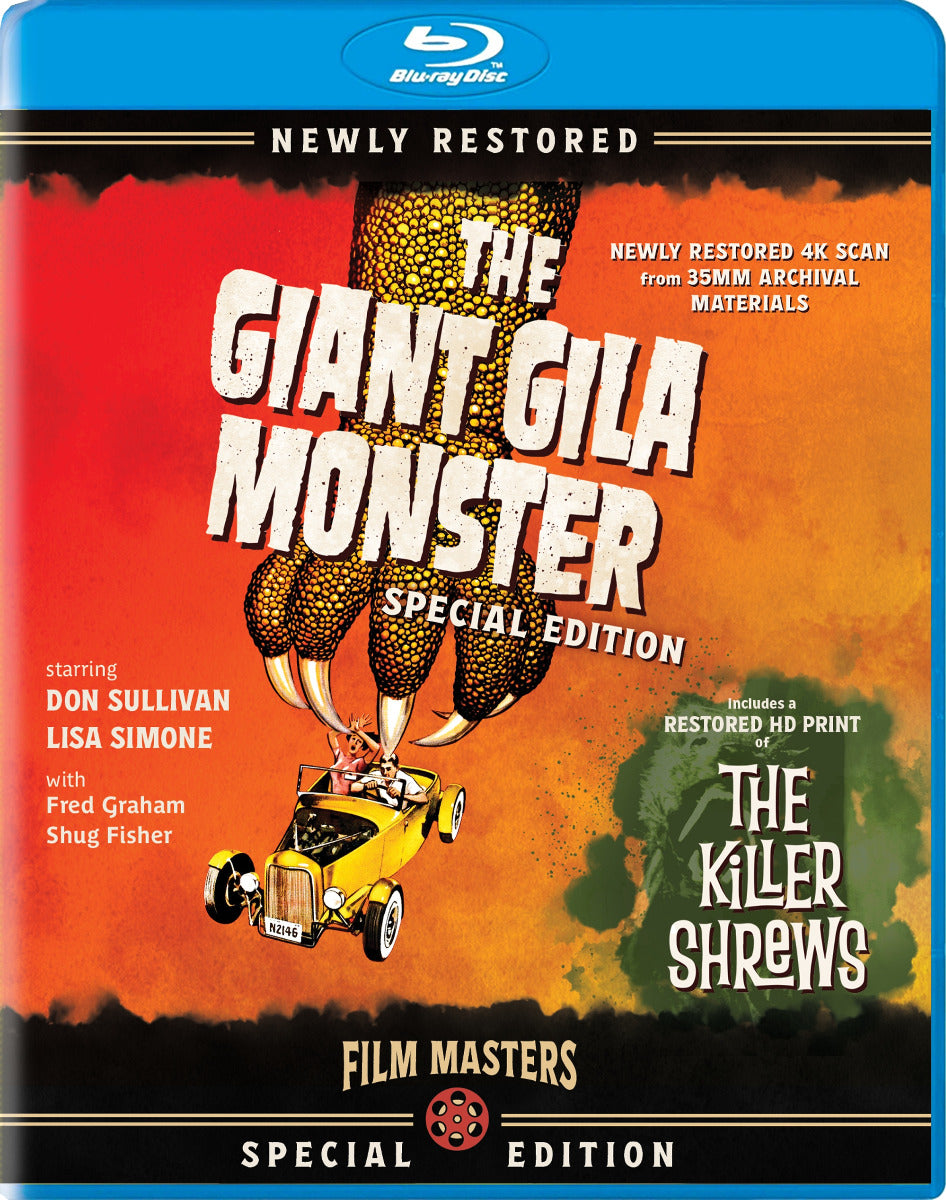 Giant Gila Monster (1959) With Bonus Film, The Killer Shrews (1959) Bluray