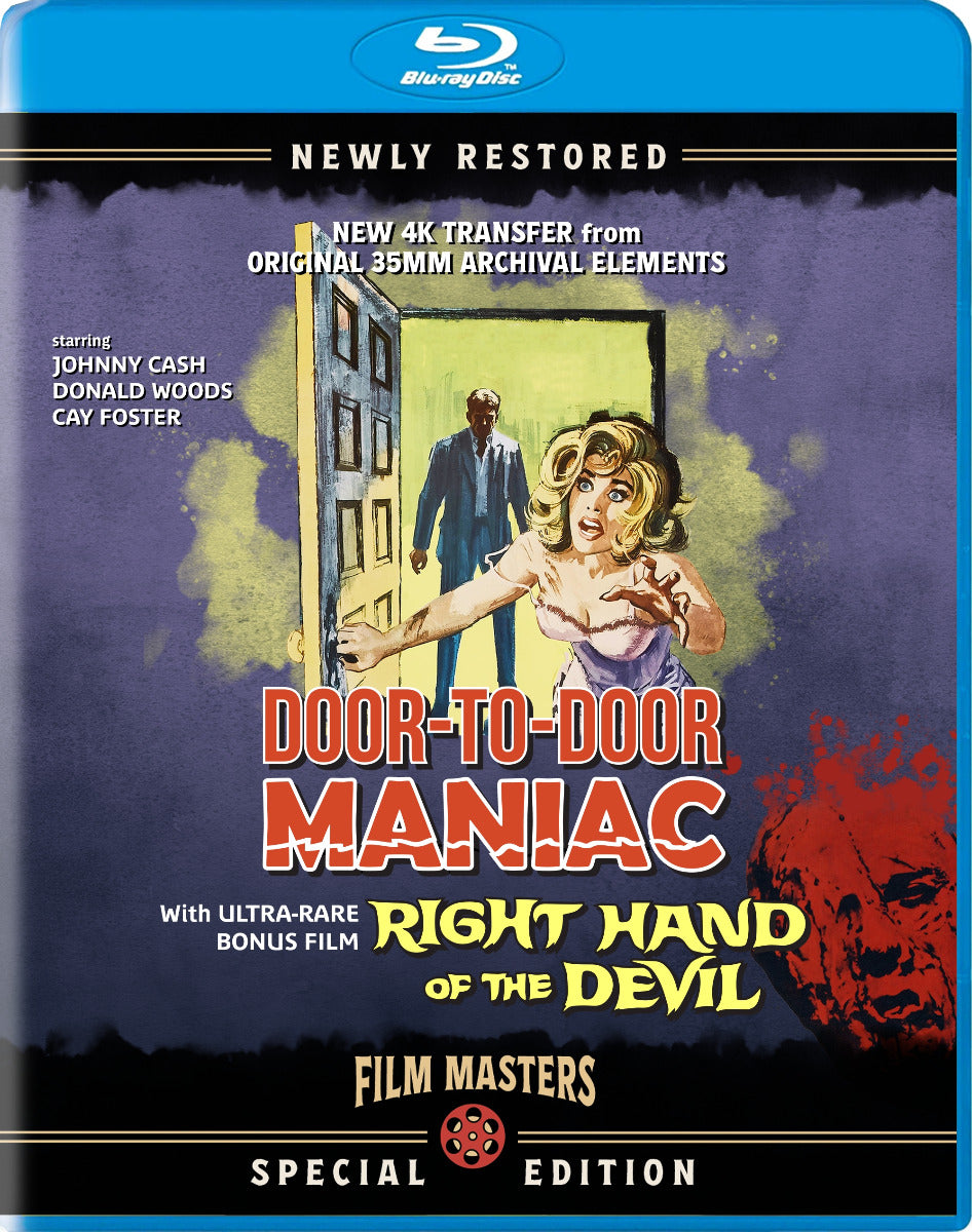 Door To Door Maniac (1961) With Bonus Film, Right Hand Of The Devil (1963)Bluray