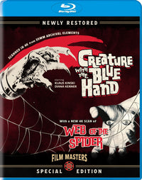 Creature With The Blue Hand (1967) W/ Bonus Film Web Of The Spider (1971) Bd