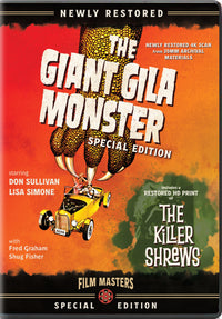 Giant Gila Monster (1959) With Bonus Film, The Killer Shrews (1959) Dvd