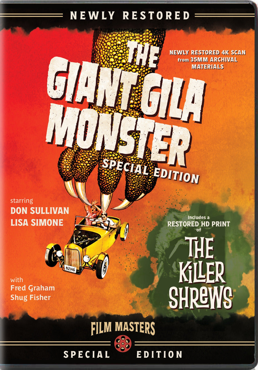 Giant Gila Monster (1959) With Bonus Film, The Killer Shrews (1959) Dvd