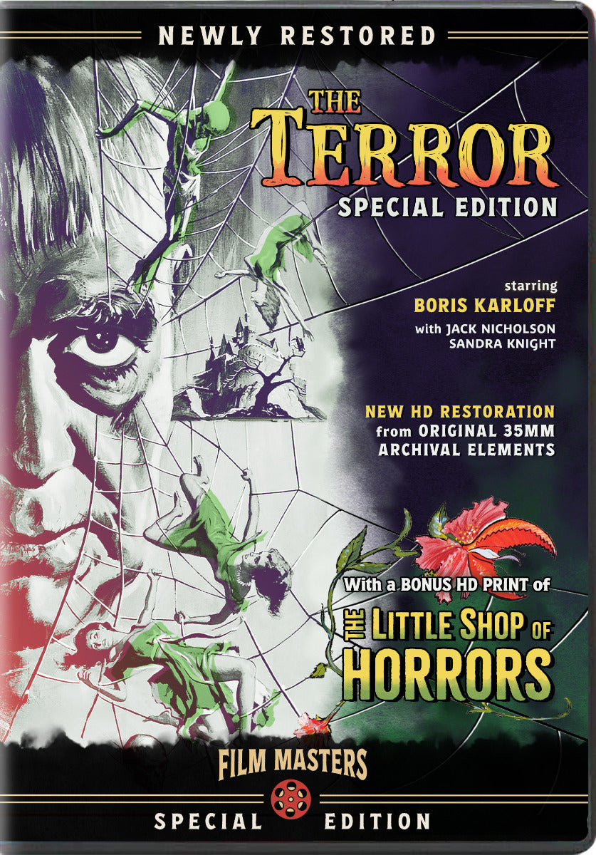 Terror (1963) With Bonus Film, Little Shop Of Horrors (1960) Dvd