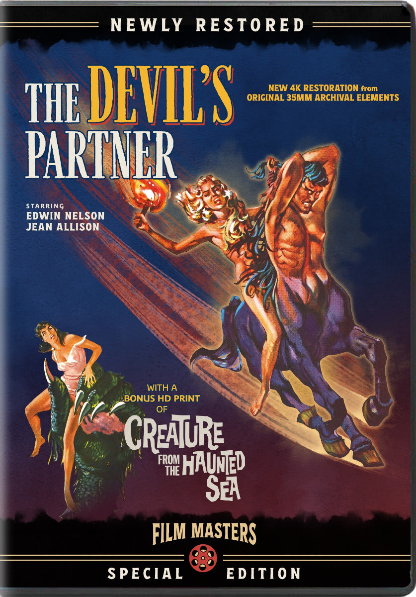Devil'S Partner (1961) With Bonus Film, Creature From The Haunted Sea (1961) Dvd