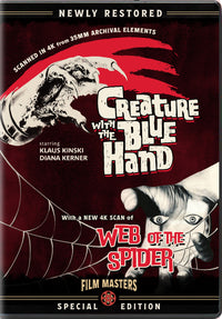 Creature With The Blue Hand (1967) W/ Bonus Film Web Of The Spider (1971) Dvd