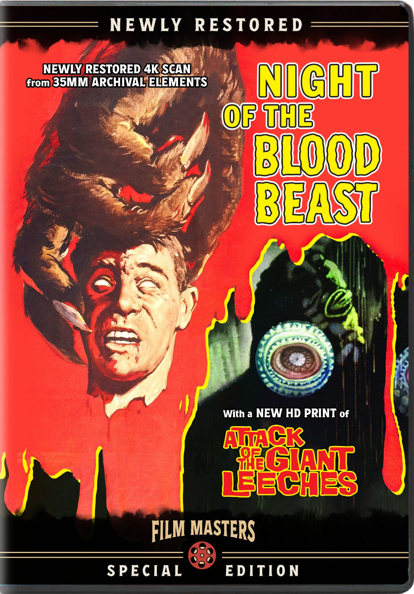 Night Of The Blood Beast (58) W/ Attack Of The Giant Leeches (59) Dvd