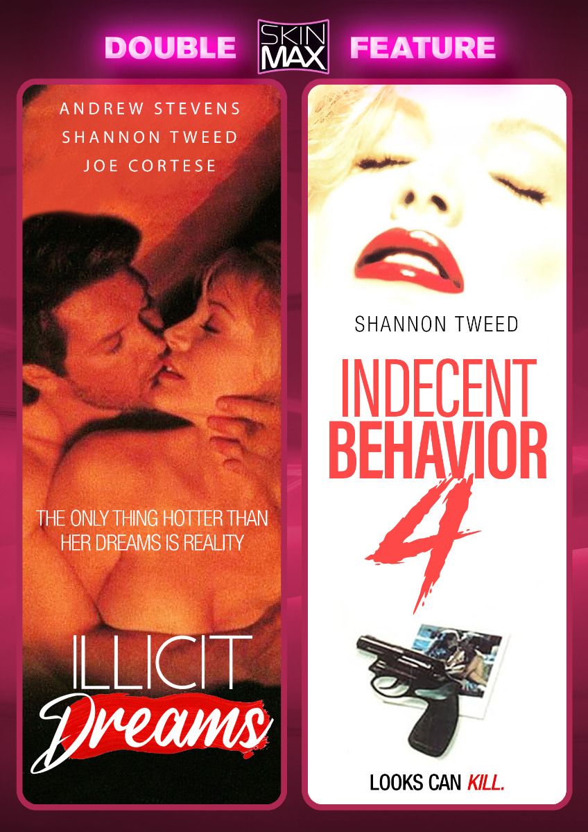 Illicit Dreams + Indecent Behavior 4 [Shannon Tweed Skinmax Double Feature] Dvd