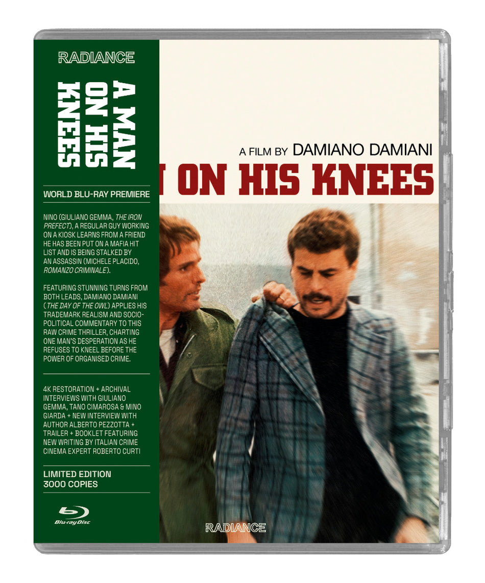 Man On His Knees Blu-Ray Limited Edition