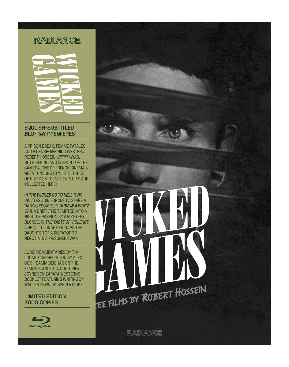 Wicked Games: Three Films By Robert Hossein (Limited Edition) Bluray