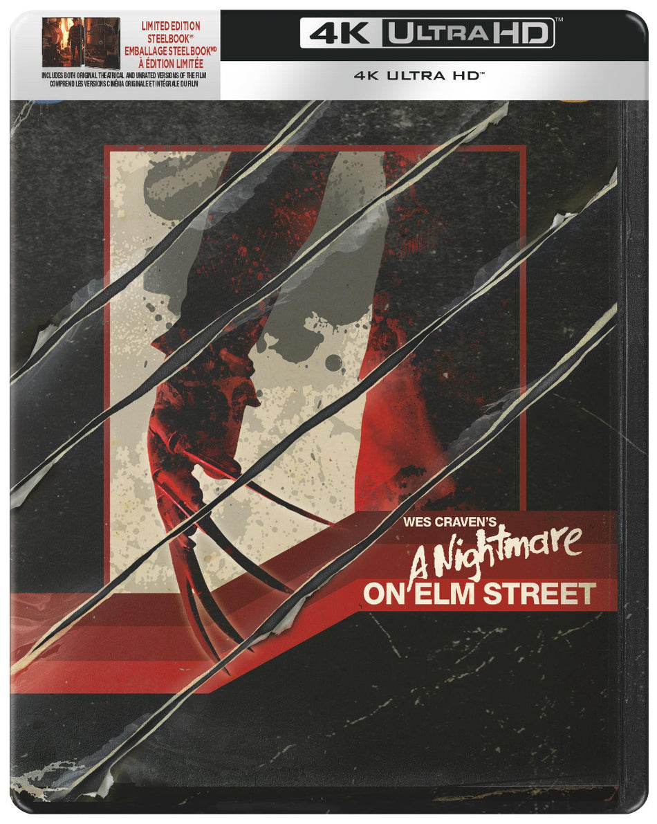 Nightmare On Elm Street Limited Edition Steelbook 4K-UHD