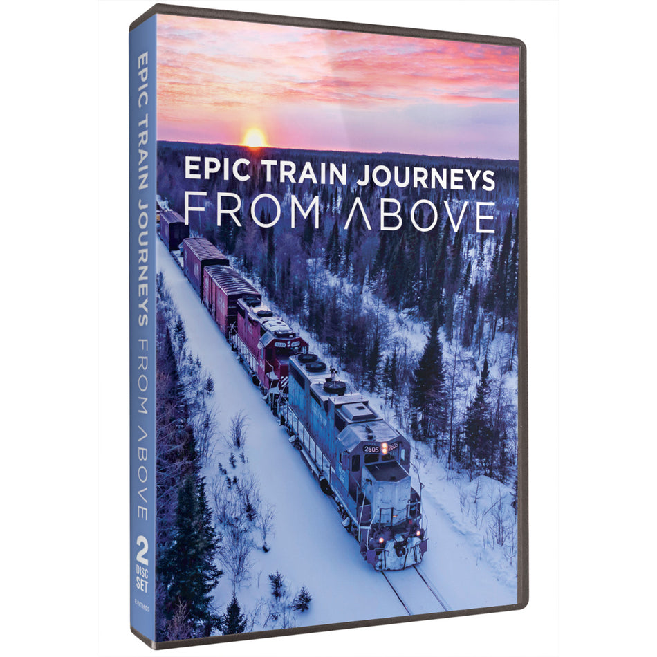 Epic Train Journeys From Above Dvd