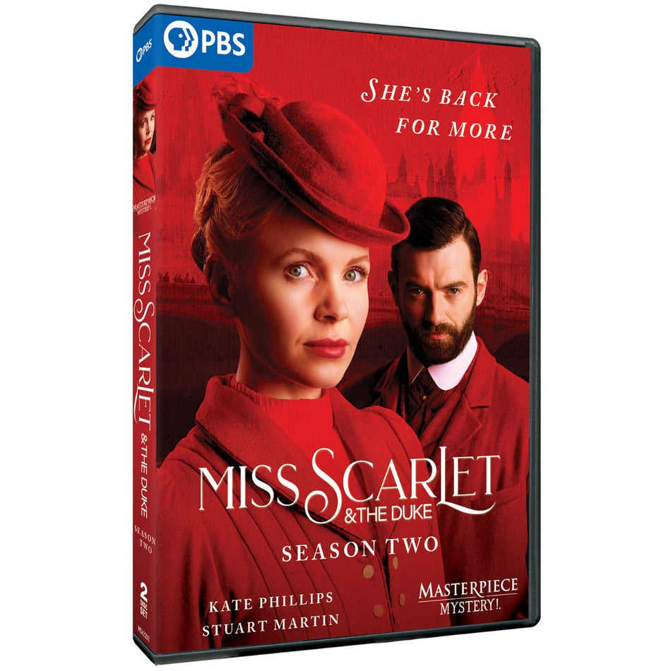 Masterpiece Mystery!: Miss Scarlet And The Duke Season 2 Dvd